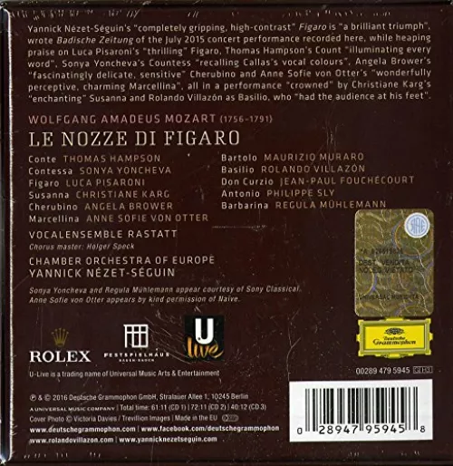 Photo de CD Le nozze di Figaro nb 1